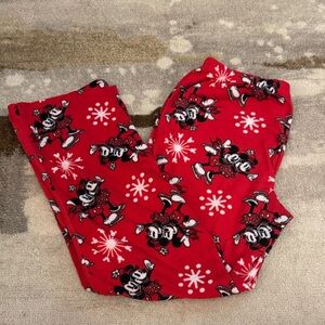 Disney Red Pajama Bottoms
